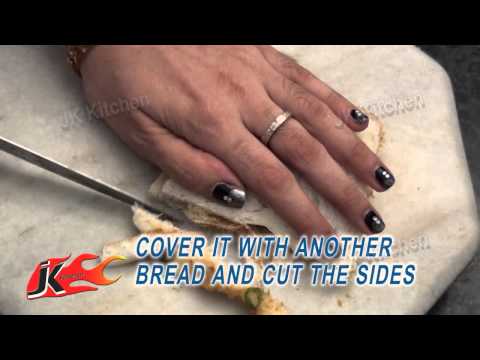 Potato Peas Vegetable Sandwich Fry Recipe (Aloo Matar...