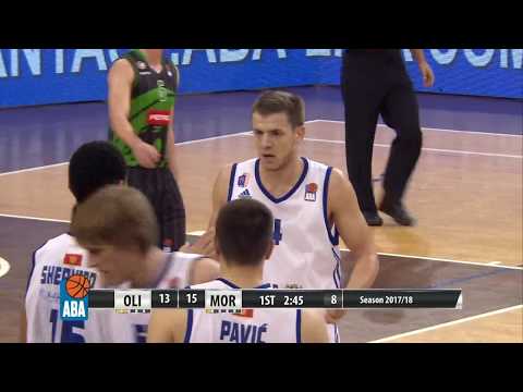 ABA Liga 2017/18, Round 5 match: Petrol Olimpija - Mornar (21.10.2017)