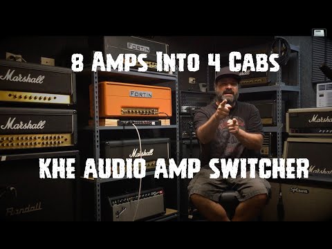 KHE Audio | ACS 8x4 | Guitar Amplifier Speaker Cabinet Switcher Selector Router image 5