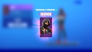 how to get ikonik skin in fortnite