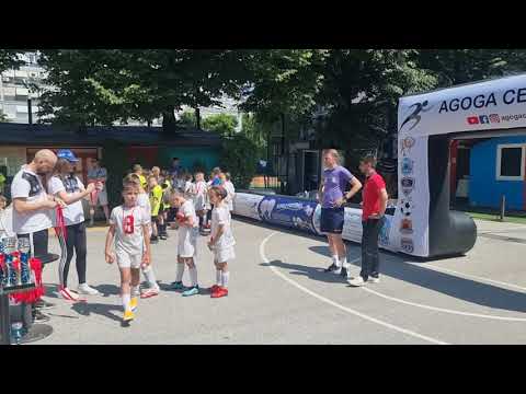 Dodjela medalja U-11 (2010) Zagreb SRCA Cup 2021 službena ceremonija