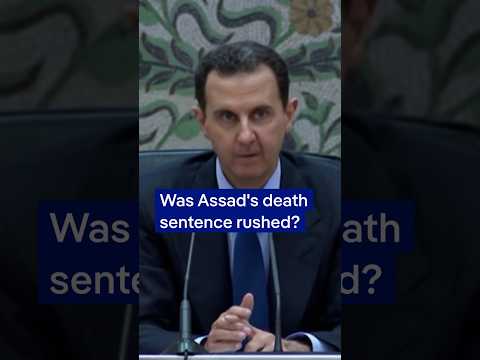 Was Assad's death sentence rushed? DW News