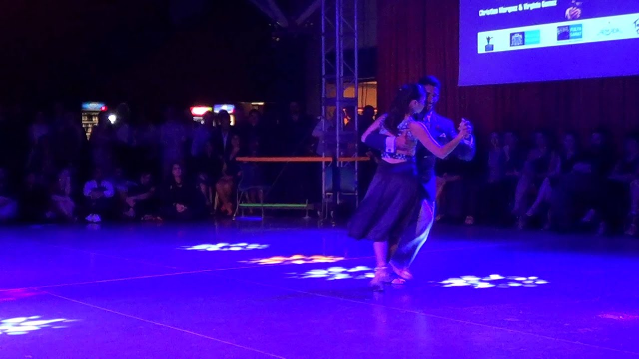 Christian Marquez - Virginia Gomez (Los Totis) 4/4, 7/11/14, Canaro-La Milonga De BsAs