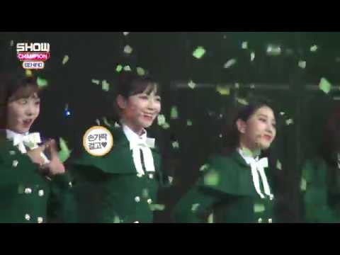 [FULL - HD] 180206 Fromis_9 at SHOW CHAMPION (Behind)