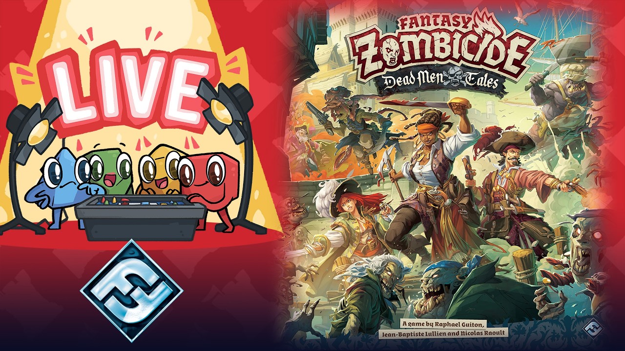 Zombicide: Dead Men Tales Live Play