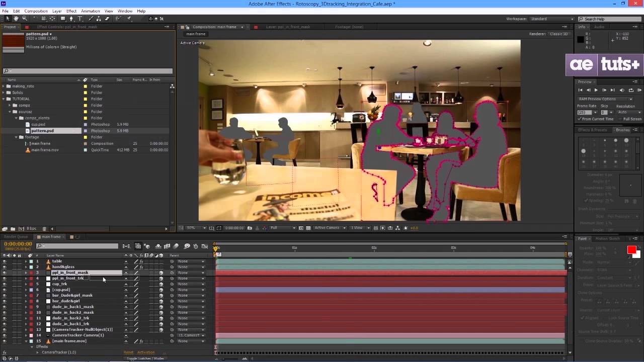 3d Rotoscoping Preview