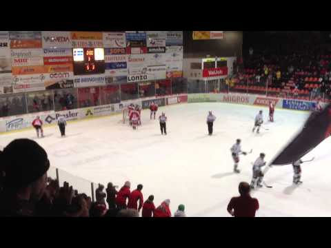 EHC Visp vs. EHC Olten 5:3 letzte Minute.
