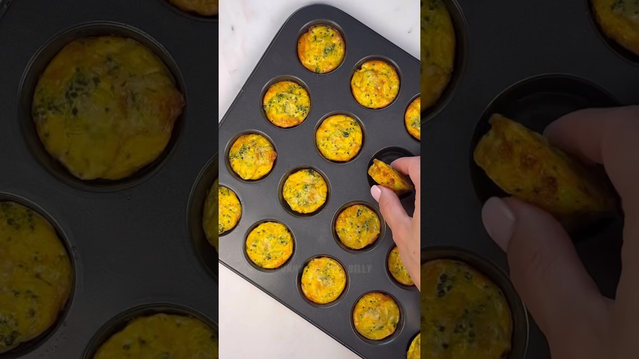 3 INGREDIENTS BROCCOLI BITES!