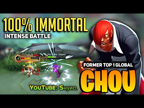 Perfect Gameplay Chou Best Build  2022 [ Former Top 1 Global Chou ] By Sнуиσ. - Mobile Legends