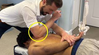 He Couldn't Believe The Difference After Treatment! *Cracks* & DEEP PRESSURE - Dr. Ed πͺ