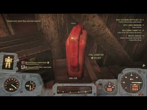 Newset drill raid fuel canisters gltich infinite fuel