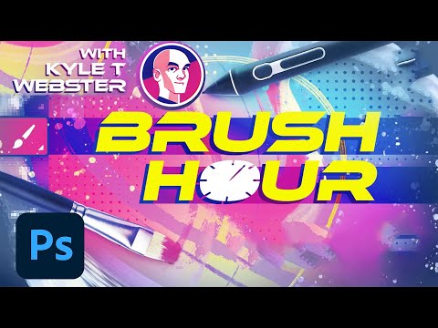 Brush Hour With Kyle T. Webster - Lesser Known Brushes Part 5: Crosshatchers | Adobe Creative Cloud