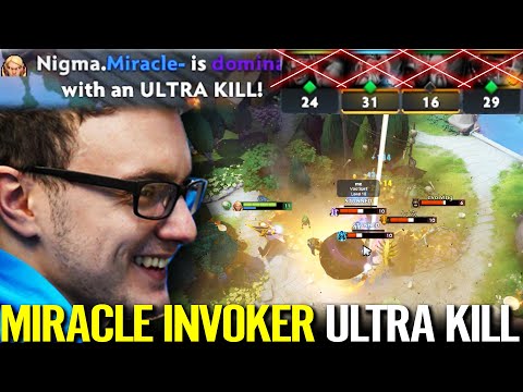 MIRACLE INVOKER WTF GOD COMBO! Insane ULTRA KILL 100% Outplay Deleted All Enemy Dota 2 Pro Gameplay