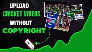 How To Upload Cricket Videos Without Copyright Strike | upload Highlights on Facebook Page 2024🤑