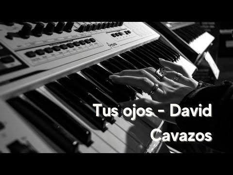 David Cavazos - Tus ojos (Tono original Karaoke con piano)