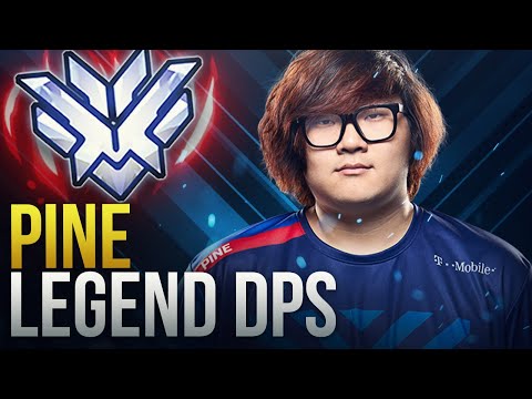 Best Of "Pine" THE LEGENDARY DPS - Overwatch Montage