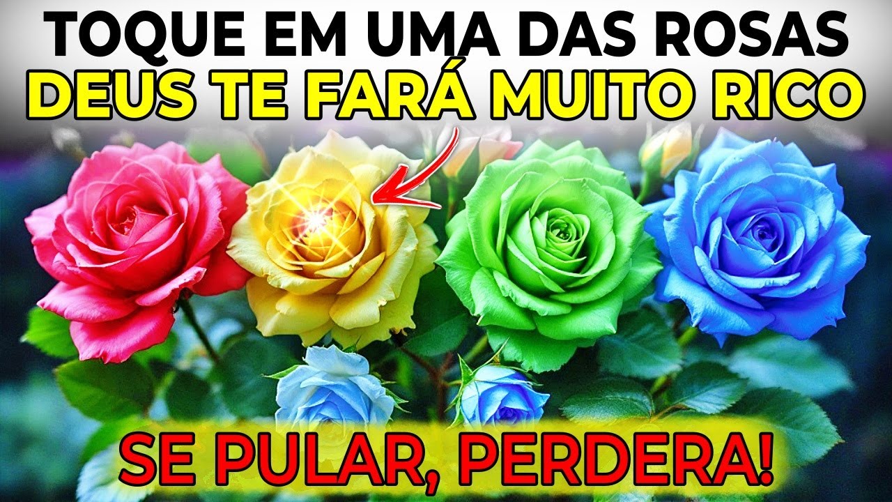 🌹 TOQUE EM UMA DAS ROSAS E RECEBA DINHEIRO HOJE! NÃO PERCA ESTA OPORTUNIDADE!