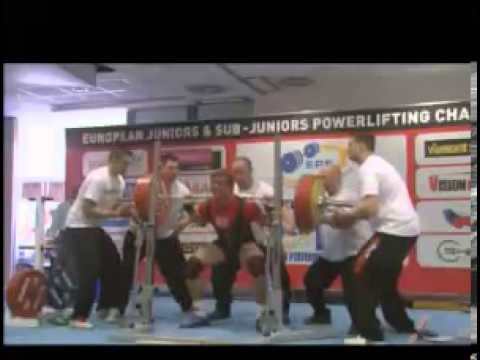 Andre Midtby 305 kg EM 2013