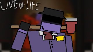 Cover art for live Of Life OST: The song that plays when an aubergine colored person with an axe is chasing you.