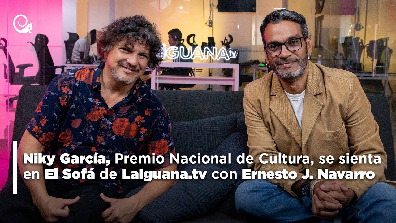 Niky García, Premio Nacional de Cultura, se sienta en El Sofá de LaIguana.tv