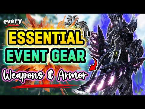 EVERY Essential Event for AWESOME Gear in Monster Hunter World
