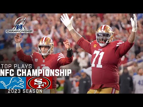 San Francisco 49ers Highlights vs. Detroit Lions in the NFC Championship Game