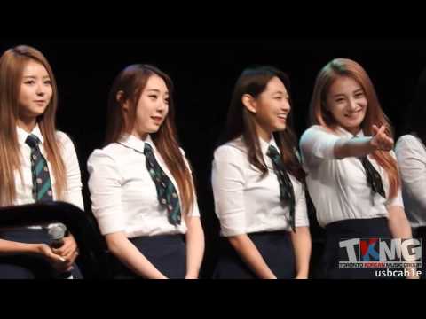 [160729] KCON LA 2016 - I.O.I Hi Touch Interview