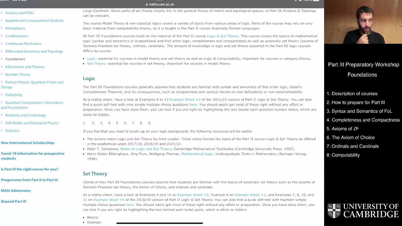 2.  How to Prepare for Part III