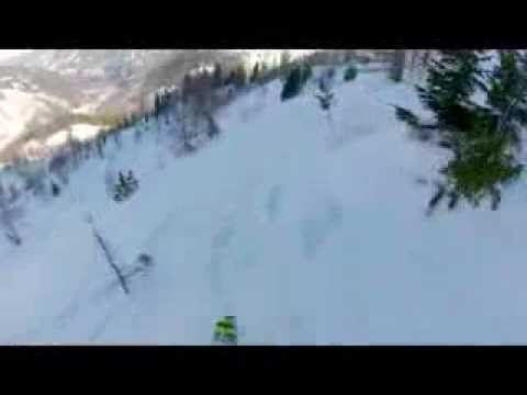 13/2-14 Dagens bästa åk, sportgastein. Lavin