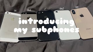 올드 아이폰 중독 말기에 걸리다... / 서브폰 소개 / 추천 / 색감비교 / 아이폰 5S / se1 / 7 / se2 /XS / 래렬