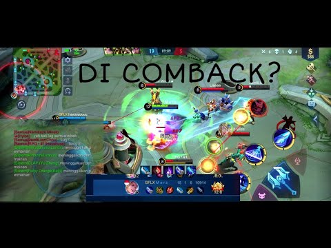 #mlbb #lancelot MARZ HAMPIR DI COMBACK SAMA MUSUH 1TEAM PADA DC