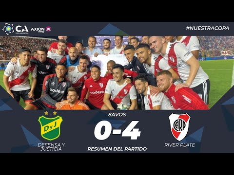 Octavos: Defensa y Justicia 0 - River 4