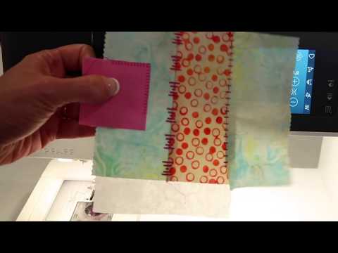 Pfaff Quilt Expression 720 Blanket Stitch Applique