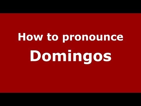How to pronounce Domingos (Brazilian Portuguese/São Paulo, Brazil)  - PronounceNames.com
