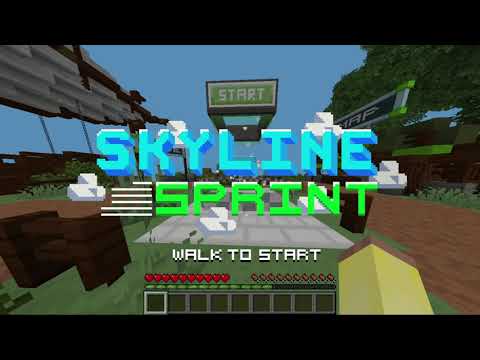EPIC Map Speedrun! Minecraft Skyline Sprint