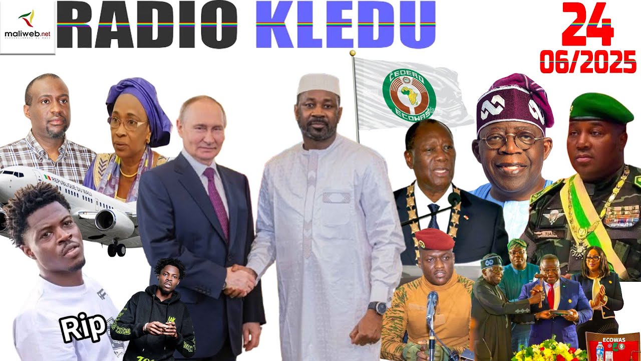 La Revue de Presse de la RADIO KLEDU du 24 Juin 2025