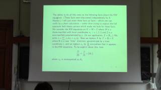 Edward Witten, Lecture 3