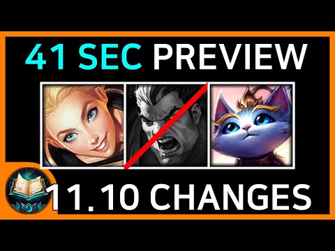 11.10 Patch Preview (41 Sec Summary)