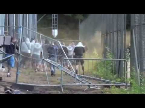 Lech Poznań zadyma na meczu z Honka Espoo