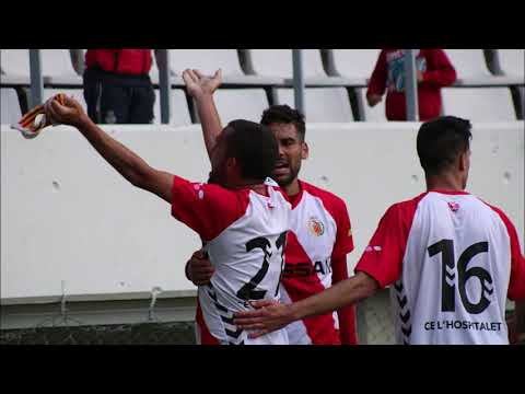 Gol Dani Fernández C. E. L'Hospitalet - C. F. Reus B Cambrils