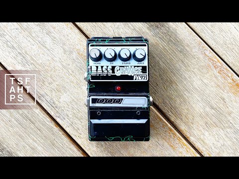 DOD FX92 Bass Grunge 1994 [Mint NOS - New Old Stock] Black with Green Gloss Airbrush Finish image 26