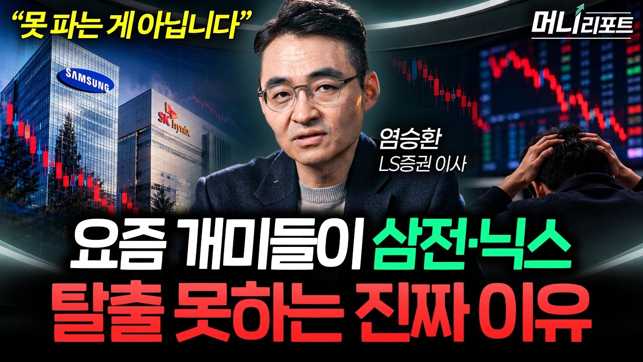 "삼전·하이닉스 계속 들고 가도 될까요?" 역대급 실적에도 주가가 흔들리는 충격적인 진실 (염승환 이사 1