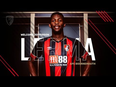 The reveal: Jefferson Lerma signs for AFC Bournemouth