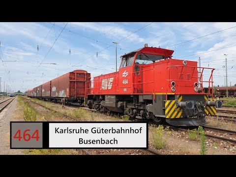 AVG Führerstandsmitfahrt Karlsruhe Gbf - Busenbach