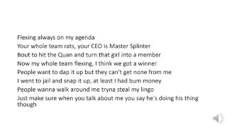Hit the Quan - Lyrics
