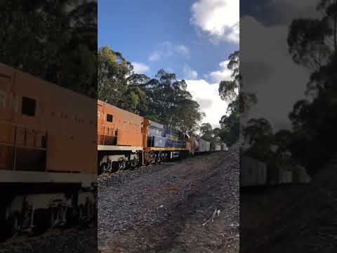 TRAINS AM22 Pacific National 3MA5 NR30 9321, Mt Barker, South Australia 09/02/2022
