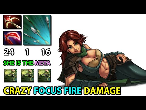 Midlane Windranger Is Breaking The Meta | 24 1 16