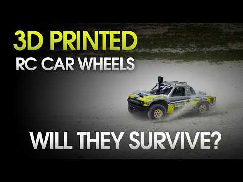 3D printed RC car wheels | Is it a good idea? | DIY project