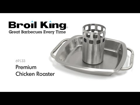 Kyllingholder Broil King m/Form Rustfritt Stål