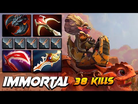 Snapfire 38 KILLS Machine Gun - Dota 2 Pro Gameplay [Watch & Learn]